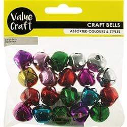 AussieSuperStore Art & Craft Essentials Craft Bells 15mm Craft Bells 15mm | Craft Sleigh Bells 9331468051602 VJY321