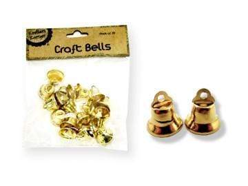 AussieSuperStore Art & Craft Essentials Craft Bells 2.3cm Craft Bells 2.3cm | Jingle Bells for Crafting 9320760199242 CRAFT 199242