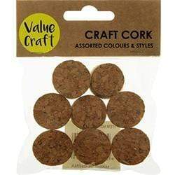 AussieSuperStore Art & Craft Essentials Craft Corks 22x30x17mm Craft Corks 22x30x17mm | Craft Cork Sheets & Roll 9331468052029 VJY591