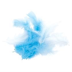 AussieSuperStore Art & Craft Essentials Craft Feathers Blue/White Craft Feathers Blue/White | Artificial Feathers 9331468035671 VCF22