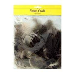AussieSuperStore Art & Craft Essentials Craft Feathers Cream/Brown/Chocolate Craft Feathers Cream/Brown/Chocolate | Artificial Feathers 9331468013433 VCFBR
