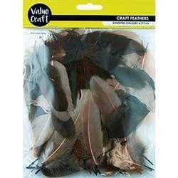 AussieSuperStore Art & Craft Essentials Craft Feathers Goose Craft Feathers Goose | Artificial Feathers 9331468048930 VCF25