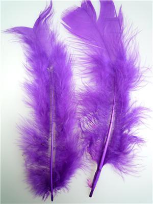 AussieSuperStore Art & Craft Essentials Craft Feathers Purple Craft Feathers Purple | Artificial Feathers | Synthetic Feathers FF002PU