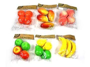 AussieSuperStore Art & Craft Essentials Craft Fruits (in 6 varities) Craft Fruits | Plastic Artificial Fruits
