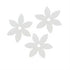 AussieSuperStore Art & Craft Essentials Craft Glitter Flower White Craft Glitter Flower White | Artificial Flower Party Decoration 9331468023425 VCGFLGWH