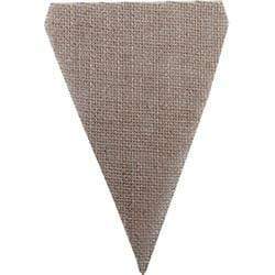 AussieSuperStore Art & Craft Essentials Craft Jute Flags Craft Jute Flags | DIY Jute Bunting | Party Jute Bunting 9331468050179 VJY272