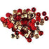 AussieSuperStore Art & Craft Essentials Craft Sequins Red & Gold Craft Sequins Red & Gold | Craft Embellishment 9331468001843 VCSQ1