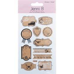 AussieSuperStore Art & Craft Essentials Craft Tags Stickers Craft Tags Stickers | Scrapbooking Embellishment 9323823193096 JB16028
