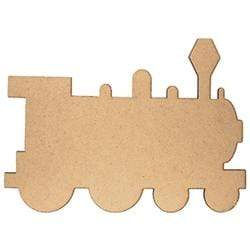 AussieSuperStore Art & Craft Essentials Craft Wood Train Raw Craft Wood Train Raw | Craft Wooden Shapes | Laser cut Wooden Shapes 9331468058359 VCWD29