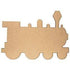 AussieSuperStore Art & Craft Essentials Craft Wood Train Raw Craft Wood Train Raw | Craft Wooden Shapes | Laser cut Wooden Shapes 9331468058359 VCWD29
