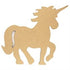 AussieSuperStore Art & Craft Essentials Craft Wood Unicorn Raw Craft Wood Unicorn Raw | Craft Wooden Shapes | Laser cut Wooden Shapes 9331468058328 VCWD26