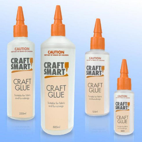 AussieSuperStore Art & Craft Essentials CraftSmart Craft Glue CraftSmart Craft Glue | Craft Adhesive | Jewellery Making Glue | Clear Glue Part Number 048071 048071