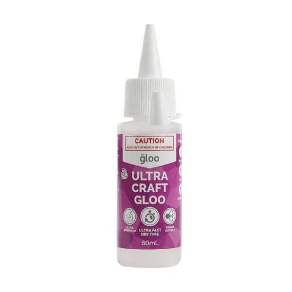 AussieSuperStore Art & Craft Essentials CraftSmart Ultra Craft Gloo Glue CraftSmart Ultra Craft Gloo Glue | Craft Adhesive | Jewellery Making Glue | Clear Glue Part Number 048070 048070