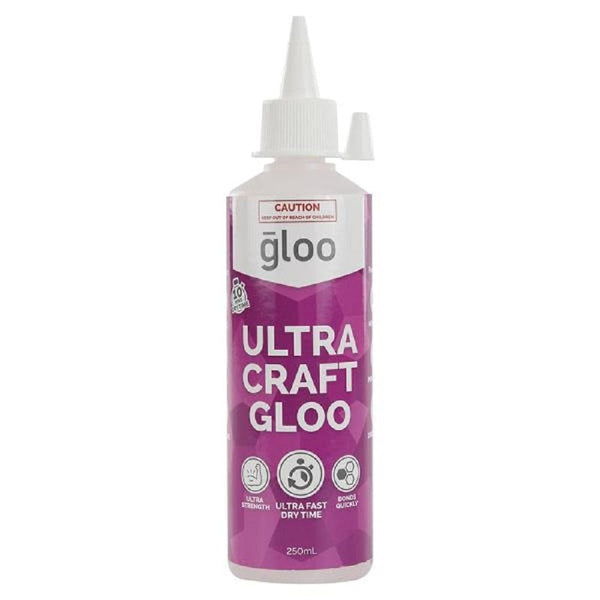AussieSuperStore Art & Craft Essentials CraftSmart Ultra Craft Gloo Glue CraftSmart Ultra Craft Gloo Glue | Craft Adhesive | Jewellery Making Glue | Clear Glue Part Number 048072 048072