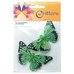 AussieSuperStore Art & Craft Essentials Critters Butterfly Feather 8cm (in 4 colours) Critters Butterfly Feather 8cm (in 4 colours) | Craft Party Embellishment