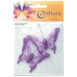 AussieSuperStore Art & Craft Essentials Critters Butterfly Gauze 6.5cm (in 6 colours) Critters Butterfly Gauze 6.5cm (in 6 colours) | Craft Embellishment