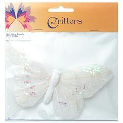 AussieSuperStore Art & Craft Essentials Critters Butterfly Glitter 14cm Critters Butterfly Glitter 14cm | Craft Embellishment 9323823160746 CRIT060