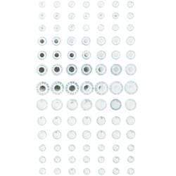 AussieSuperStore Art & Craft Essentials Crystal Rhinestones (in 2 colours) Rhinestones Stickers (in 2 colours) | Craft Party Embellishments 9331468042655 VCRST009