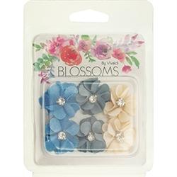 AussieSuperStore Art & Craft Essentials Daisy Flowers with Rhinestone (in 3 colors) Daisy Flowers with Rhinestone (in 3 colors) | Artificial Flower Party Decoration