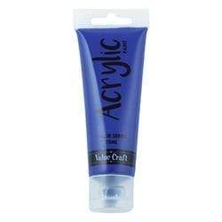 AussieSuperStore Art & Craft Essentials Dark Blue Acrylic Paint 75ml (20 different colours) Acrylic Paint 75ml (20 different colours) | Acrylic Paint Set  9331468048350 VCAP08