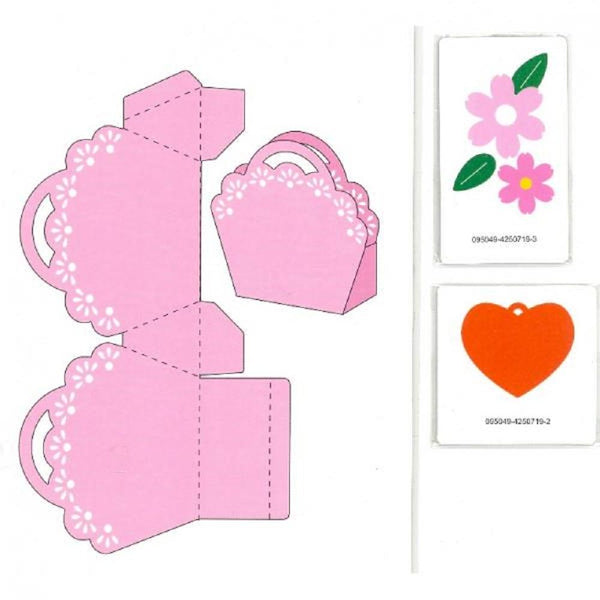 AussieSuperStore Art & Craft Essentials Decorative Die Cut Gift Box - 4250719 Decorative Die Cut Gift Box - 4250719 | Wedding Party Favors | Party Gift Hampers Part Number 095049 095049