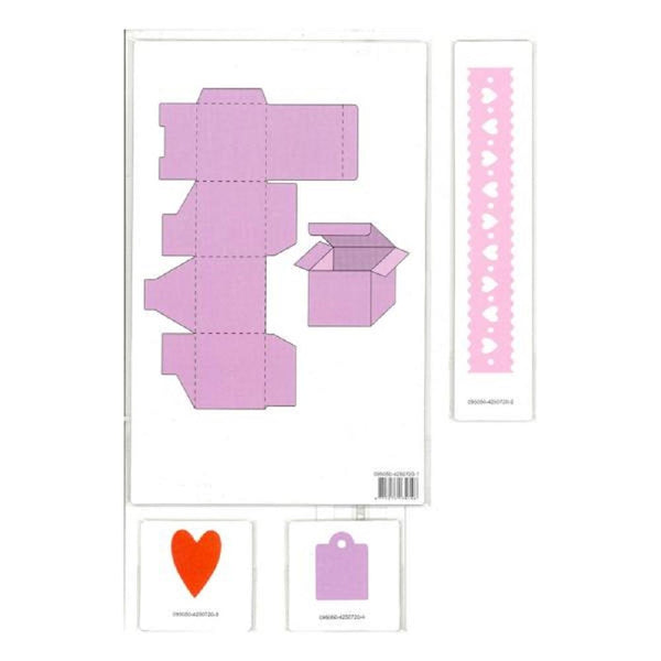 AussieSuperStore Art & Craft Essentials Decorative Die Cut Gift Box - 4250720 Decorative Die Cut Gift Box - 4250720 | Wedding Party Favors | Party Gift Hampers Part Number 095050 095050