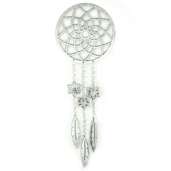 AussieSuperStore Art & Craft Essentials DIY Classic Silver Dream Catcher DIY Classic Silver Dream Catcher | Dreamcatcher Supplies | Dreamcatcher Craft Kit KIT115