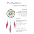 AussieSuperStore Art & Craft Essentials DIY Multi Colour Dream Catcher DIY Multi Colour Dream Catcher | Dreamcatcher Supplies | Dreamcatcher Craft Kit KIT114