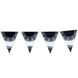 AussieSuperStore Art & Craft Essentials Doily Black/White Craft Bunting (in 7 styles) Craft Bunting (in 7 styles) | Paper Bunting | Party Bunting 9323823176648 JBS138