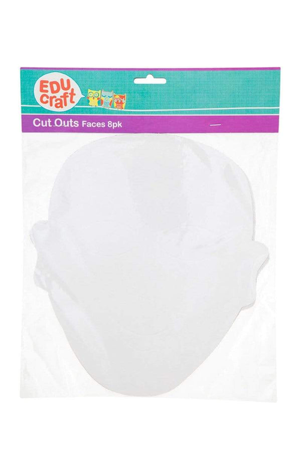 AussieSuperStore Art & Craft Essentials Educraft Paper Face Educraft Paper Face | Children's Craft Kits | Diy Kits 9311960381711 0381710
