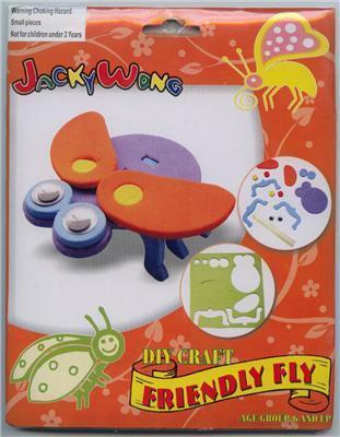 AussieSuperStore Art & Craft Essentials EVA Foam Bug Kit Fly EVA Foam Bug Kit Fly | Kid's Craft Foam Shapes FB9K1