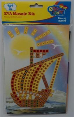AussieSuperStore Art & Craft Essentials EVA Mosaic Kit EVA Mosaic Kit | Kid's Craft Foam Shapes EV9MKCS