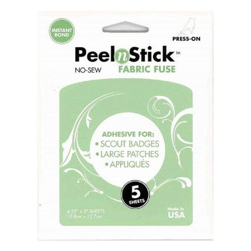 AussieSuperStore Art & Craft Essentials Fabric Fuse Peel n Stick Sheet Fabric Fuse Peel n Stick Sheet | Craft Adhesive | Sheet Glue | Clear Glue Part Number 012383 012383