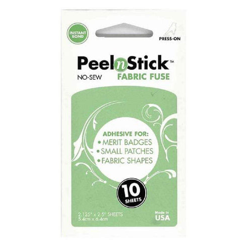 AussieSuperStore Art & Craft Essentials Fabric FuseMini Peel n Stick Sheet Fabric FuseMini Peel n Stick Sheet | Craft Adhesive | Sheet Glue | Clear Glue Part Number 012384 012384