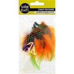 AussieSuperStore Art & Craft Essentials Feathers with Loops (in 3 varieties) Feathers with Loops (in 3 varieties) | Artificial Craft Feathers