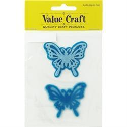 AussieSuperStore Art & Craft Essentials Felt Butterfly Blue Felt Butterfly Blue | Scrapbooking Stickers | Embellishment 9331468042747 VCSBF003