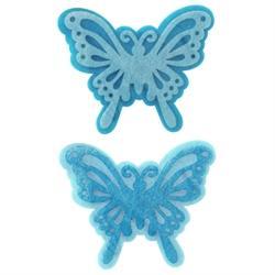 AussieSuperStore Art & Craft Essentials Felt Butterfly Blue Felt Butterfly Blue | Scrapbooking Stickers | Embellishment 9331468042747 VCSBF003