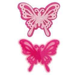AussieSuperStore Art & Craft Essentials Felt Butterfly Pink Felt Butterfly Pink | Scrapbooking Stickers | Embellishment 9331468042723 VCSBF001