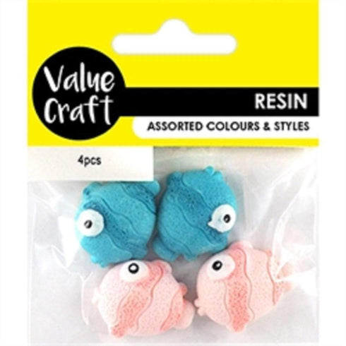 AussieSuperStore Art & Craft Essentials Fish Resins Fish Resins | Craft Party Scrapbooking Embellishment Decoration 9331468060628 VJY874