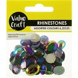 AussieSuperStore Art & Craft Essentials Flat Back Pink/Purple AB Flat Back Pink/Purple AB | Craft Embellishments 9331468051572 VJY241