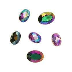 AussieSuperStore Art & Craft Essentials Flat Back Pink/Purple AB Flat Back Pink/Purple AB | Craft Embellishments 9331468051572 VJY241