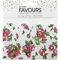 AussieSuperStore Art & Craft Essentials Floral Gift Tags Floral Gift Tags | Stamp Activity Kit | Mini Gift Bag Tags| Tag Kits 9323823194994 FAV17004