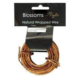 AussieSuperStore Art & Craft Essentials Floral Wire - Natural Brown Floral Wire - Natural Brown | Floral Craft Accessories 9323823161866 FLA020