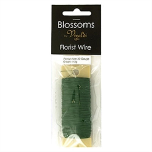 AussieSuperStore Art & Craft Essentials Florist Wire 30 Gauge (in 3 colours) Florist Wire 30 Gauge (in 3 colors) | Floral Craft Accessories