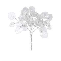 AussieSuperStore Art & Craft Essentials Flower Acrylic Heart Bunch Flower Acrylic Heart Bunch | Floral Craft Supplies | Floral Embellishments 9323823150556 FL20CR