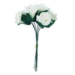 AussieSuperStore Art & Craft Essentials Foam Rose (in 8 colors) Foam Rose(in 8 colors) | Floral Craft Supplies | Floral Embellishments