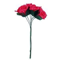 AussieSuperStore Art & Craft Essentials Foam Rose (in 8 colors) Foam Rose(in 8 colors) | Floral Craft Supplies | Floral Embellishments