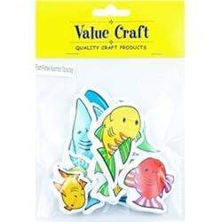 AussieSuperStore Art & Craft Essentials Foam Shapes in Fish Foam Shapes in Fish | Kid's Craft Foam Shapes 9331468045632 VCFM01S
