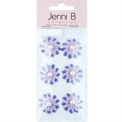 AussieSuperStore Art & Craft Essentials Garden Theme Paper Flowers (in 4 colors) Garden Theme Paper Flowers | Scrapbooking Stickers | Embellishments