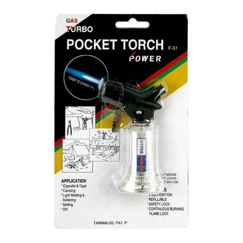 AussieSuperStore Art & Craft Essentials Gas Turbo Pocket Torch Gas Turbo Pocket Torch | Torch Lighter | Flame Torch | Gas Torches Part Number 020270 020270